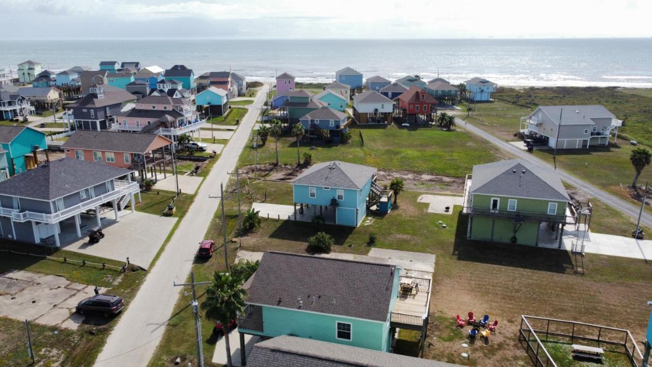 Steps To Beach Golf Cart About Time Beach Retreat Bolivar Peninsula エクステリア 写真