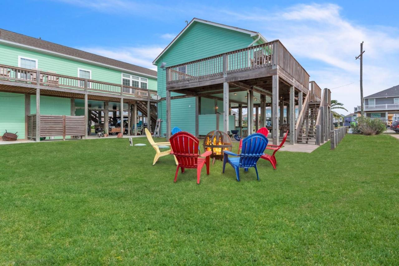 Steps To Beach Golf Cart About Time Beach Retreat Bolivar Peninsula エクステリア 写真
