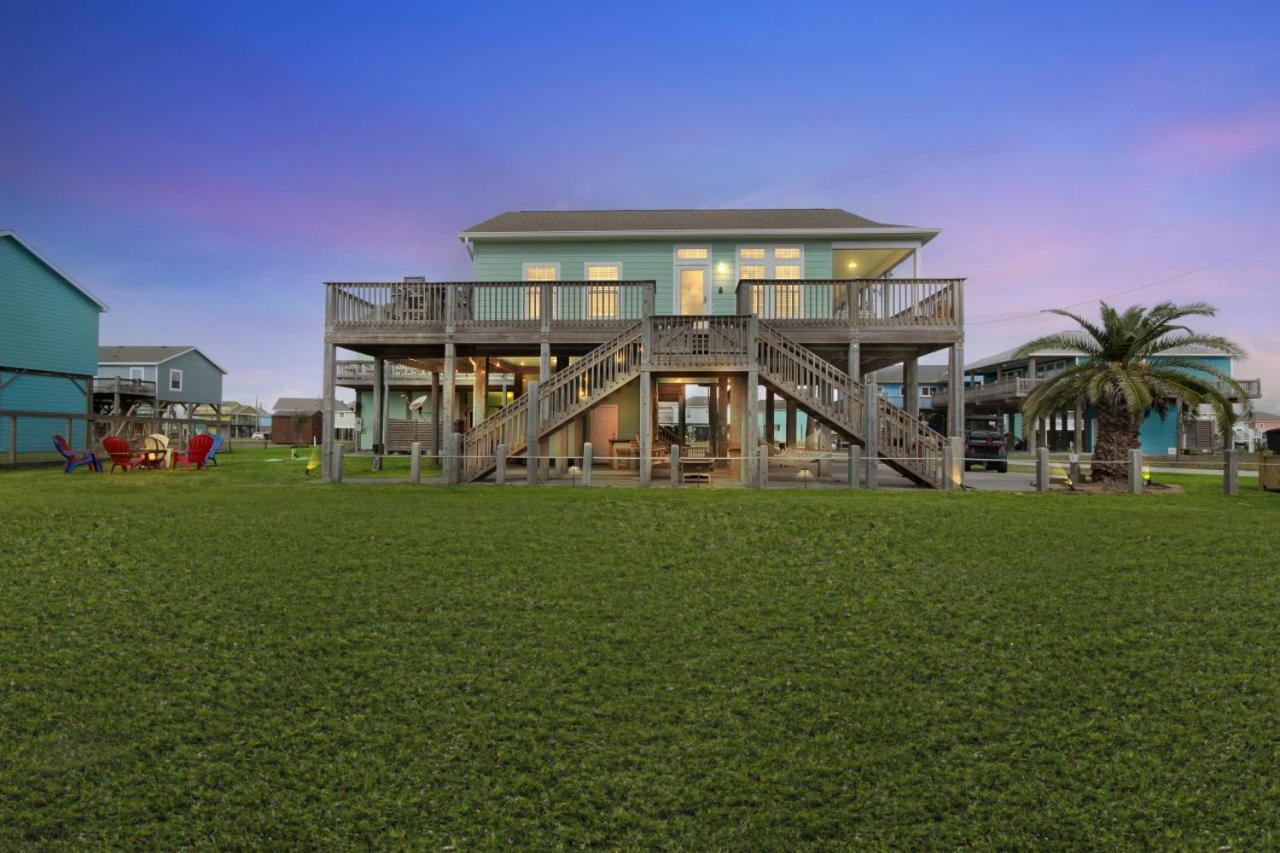 Steps To Beach Golf Cart About Time Beach Retreat Bolivar Peninsula エクステリア 写真